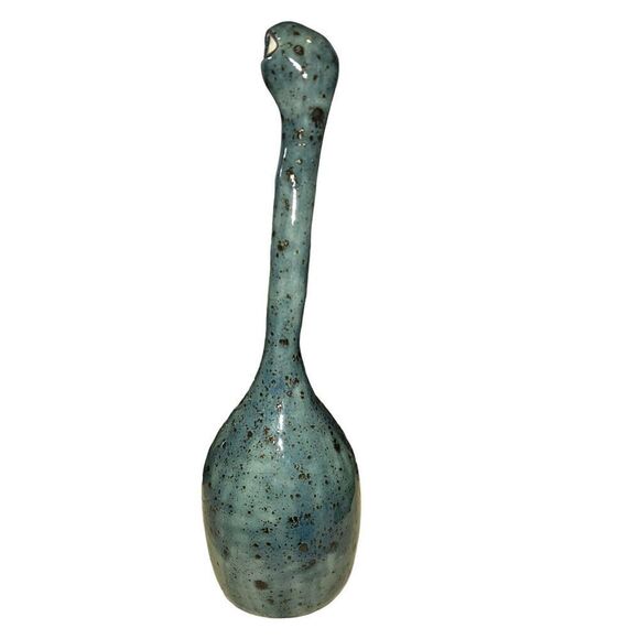 Blue Eyeball Alien Sea Anemone 12" Sculpture Diana McClain Michigan Art Pottery - Picture 2 of 6